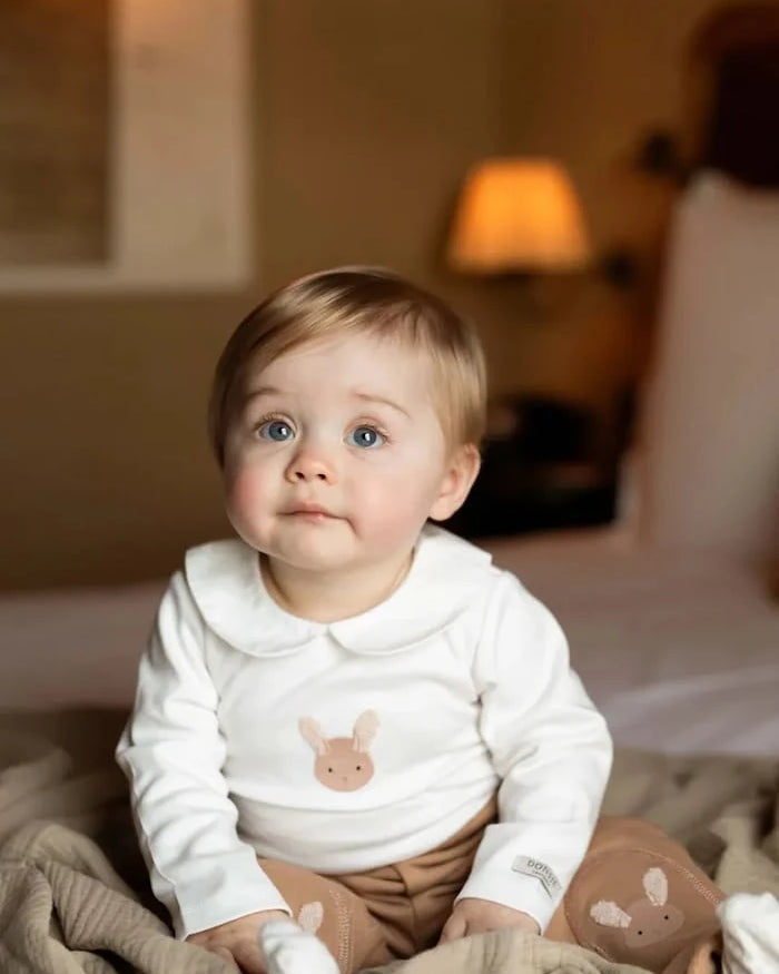 Pamuk Bebek Body Donsje Davo Bodysuit Fluffy Bunny