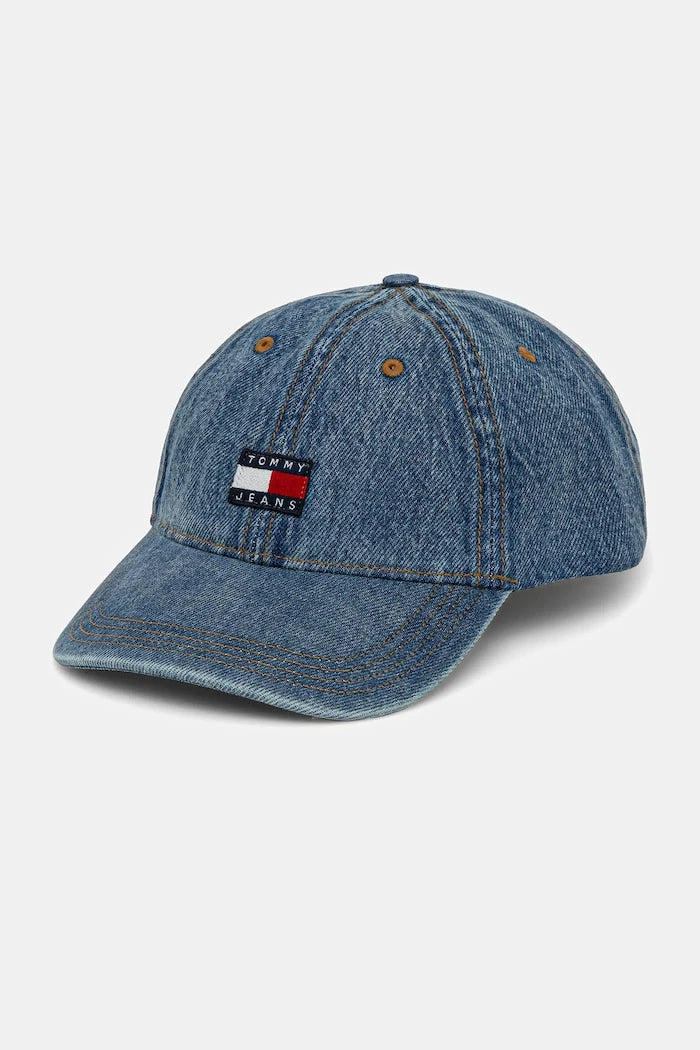 Дънкова шапка с козирка Tommy Jeans