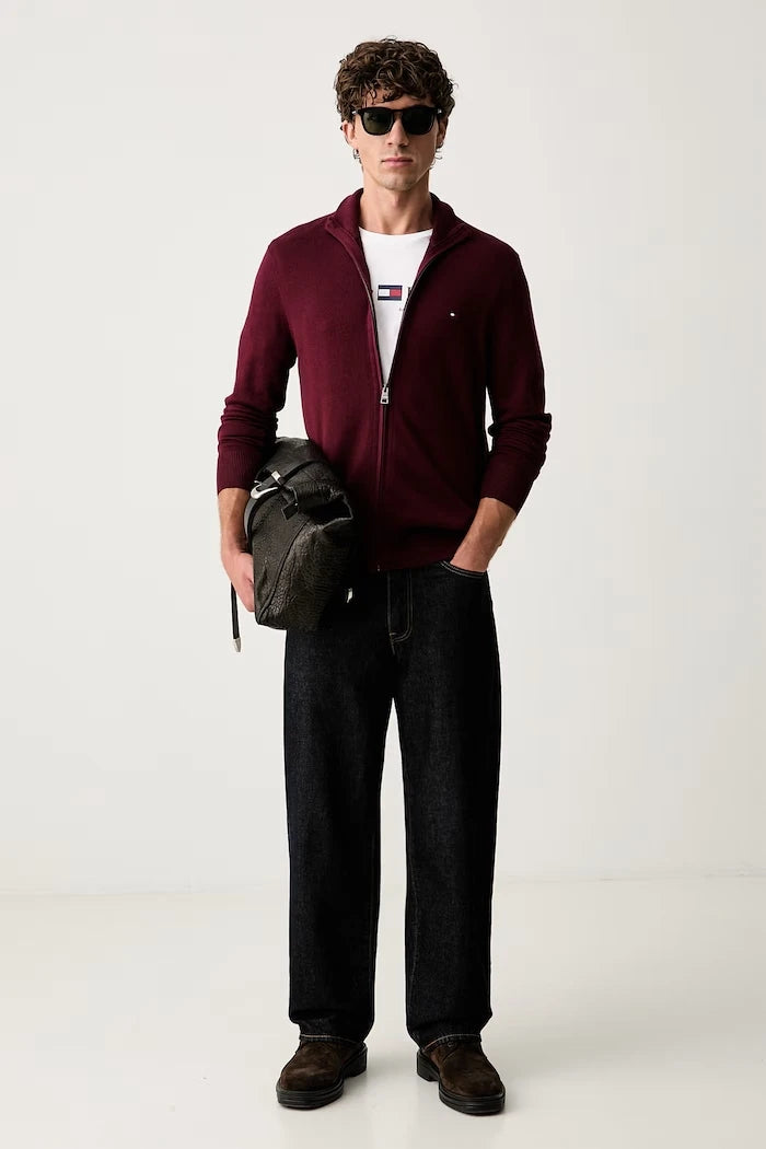 Tommy Hilfiger pamuklu erkek yeleği