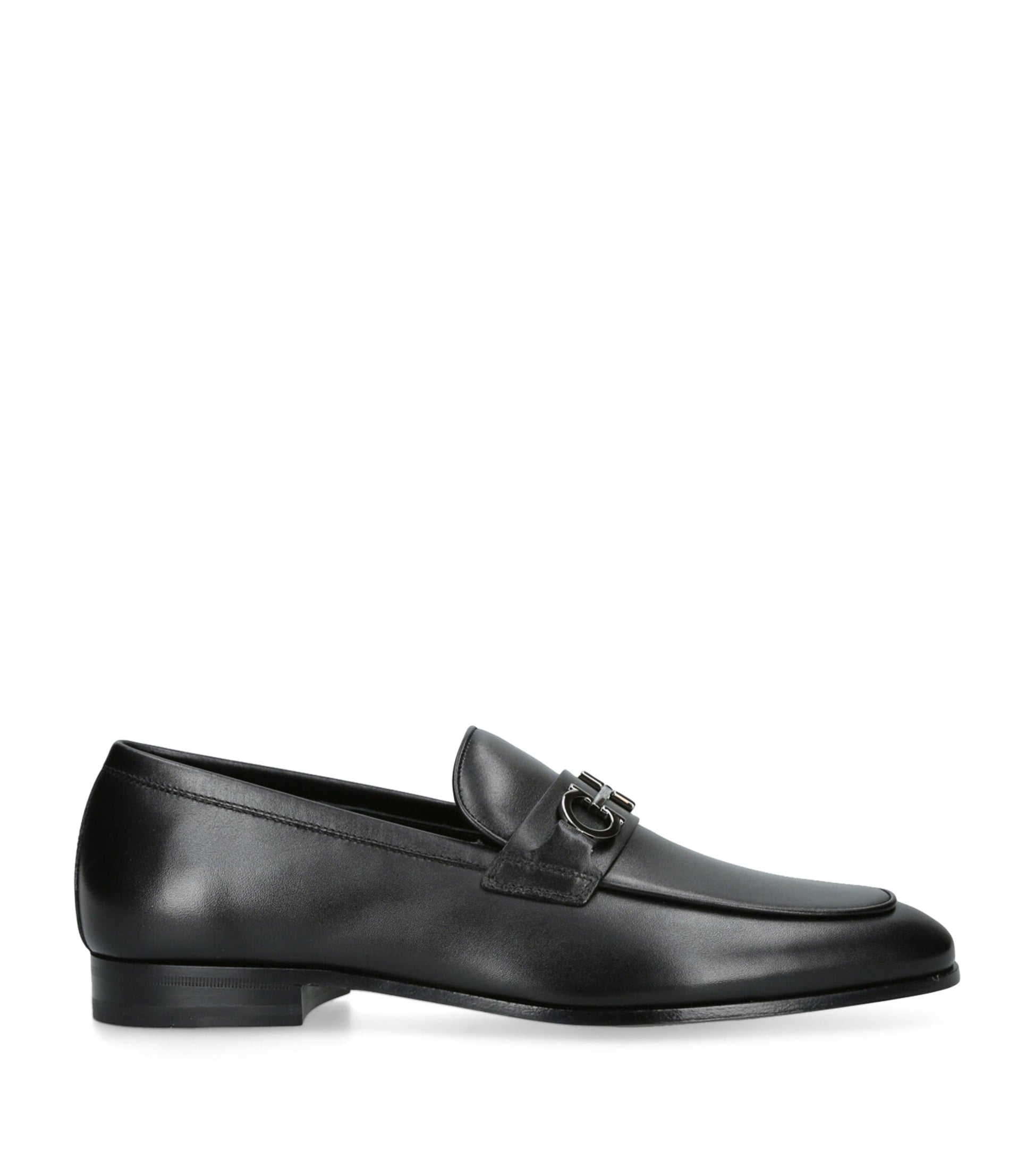 Salvatore Ferragamo Leather Balty Loafers