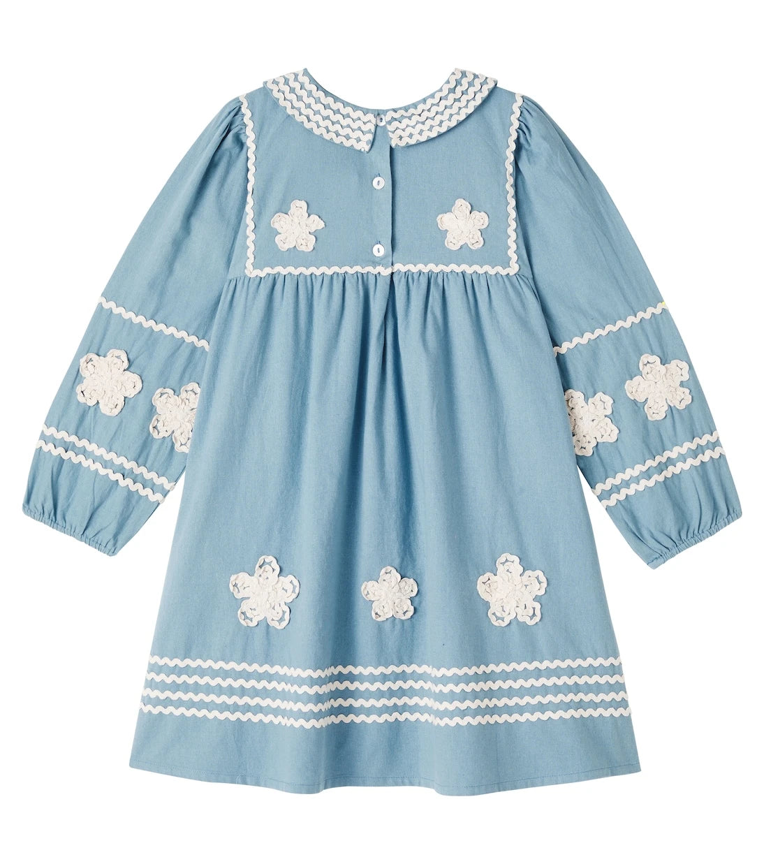 Bebe Organic - Inga embroidered cotton dress