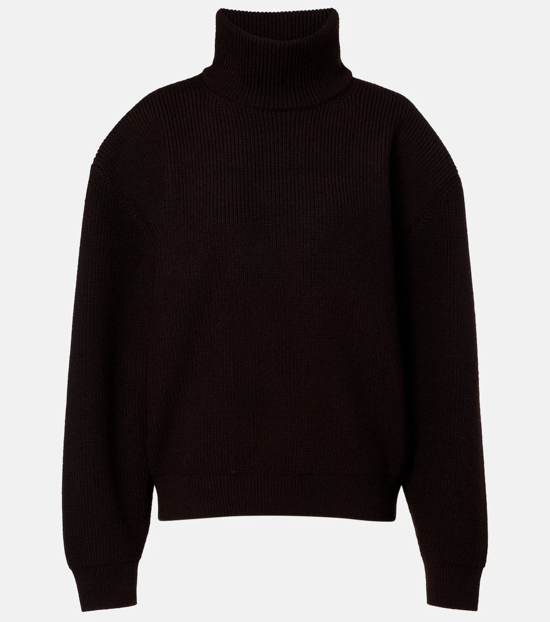 Saint Laurent - سترة صوف برقبة عالية
