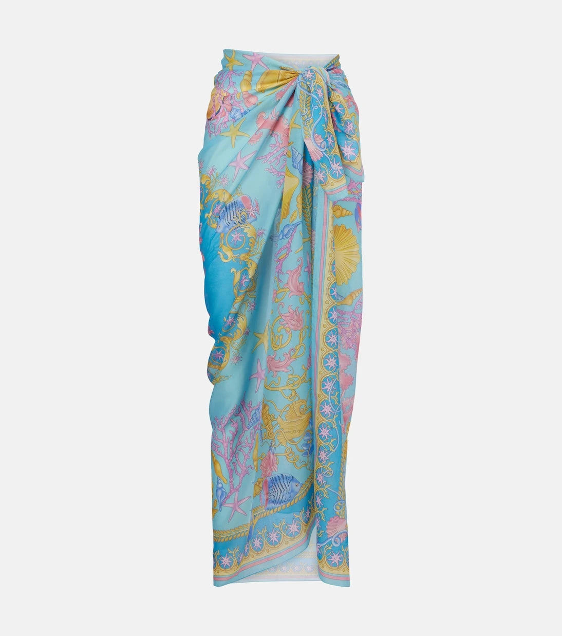 Versace - Underwater Barocco beach cover-up