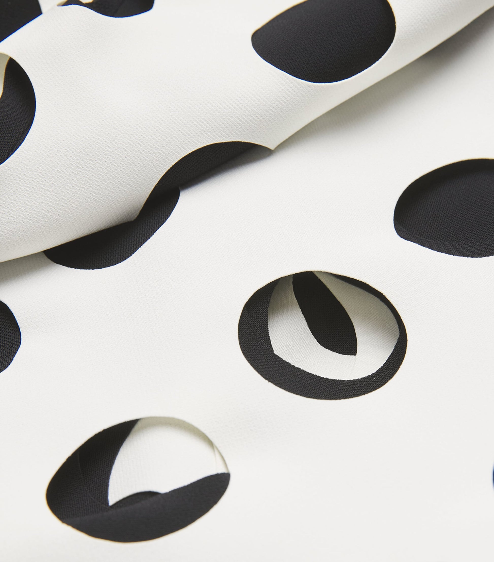 A.W.A.K.E. Mode White Layered Hole Maxi Skirt