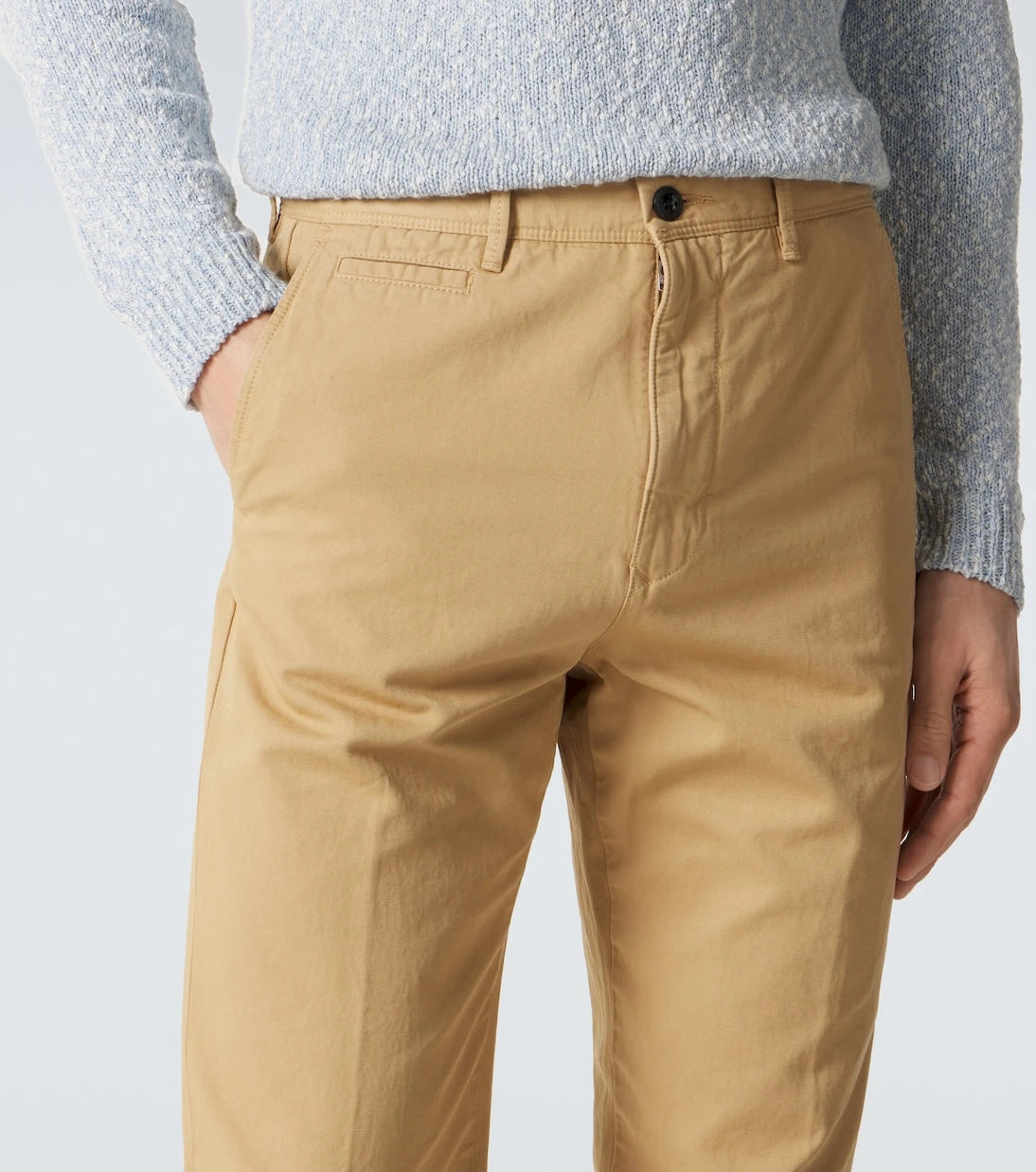 Slowear - Cotton and linen slim pants