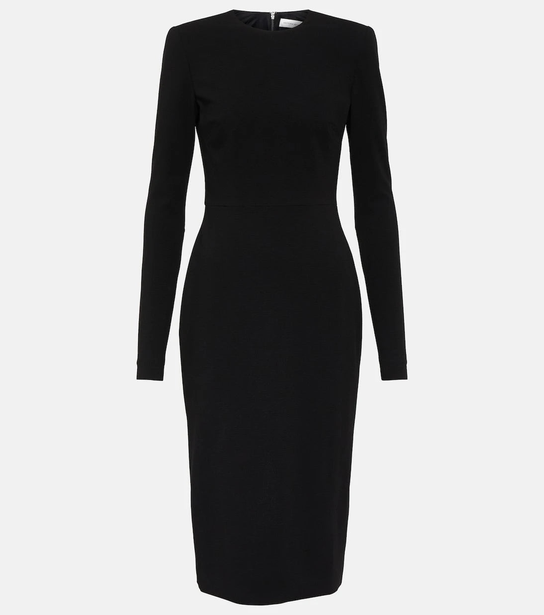 Victoria Beckham - Wool crepe midi dress