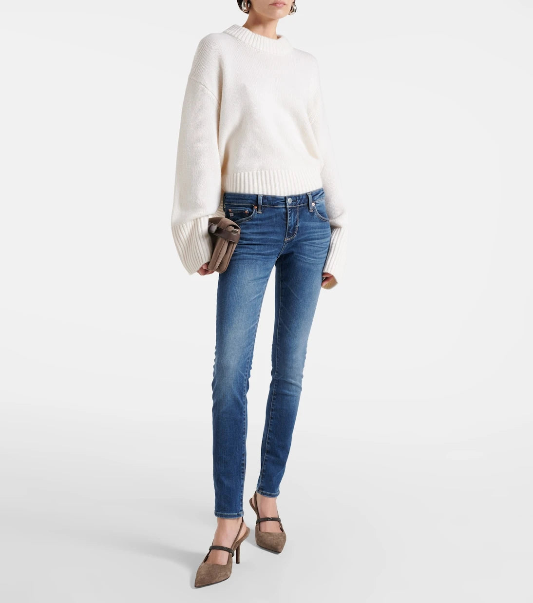 AG Jeans - Legging low-rise skinny jeans
