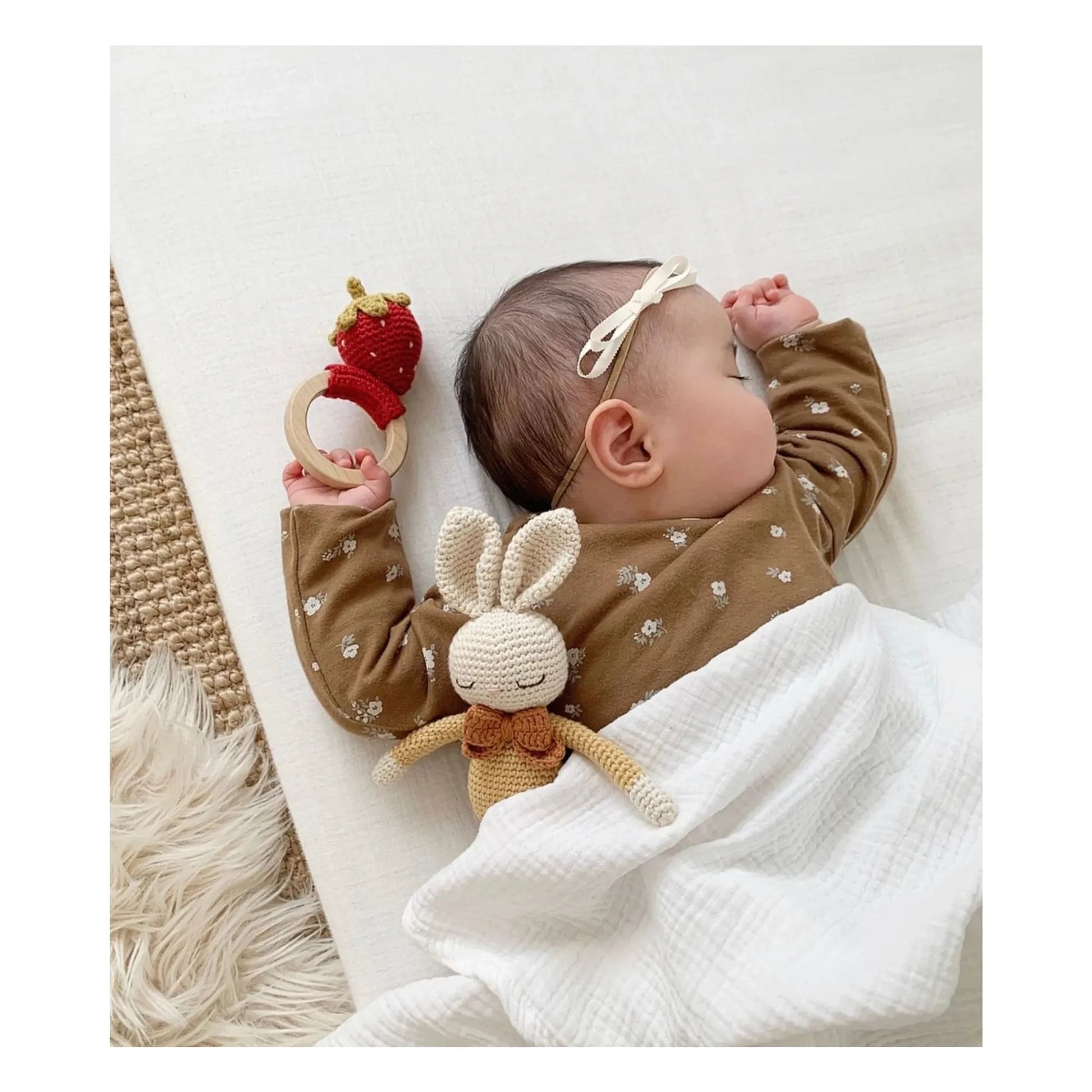 Patti Oslo - Teething ring Strawberry | Red