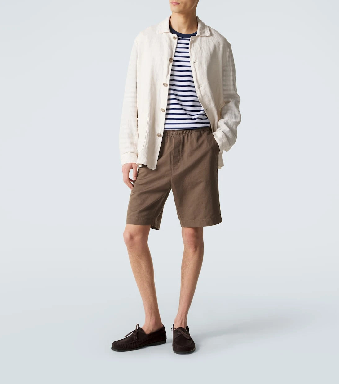 Sunspel - Cotton and linen shorts