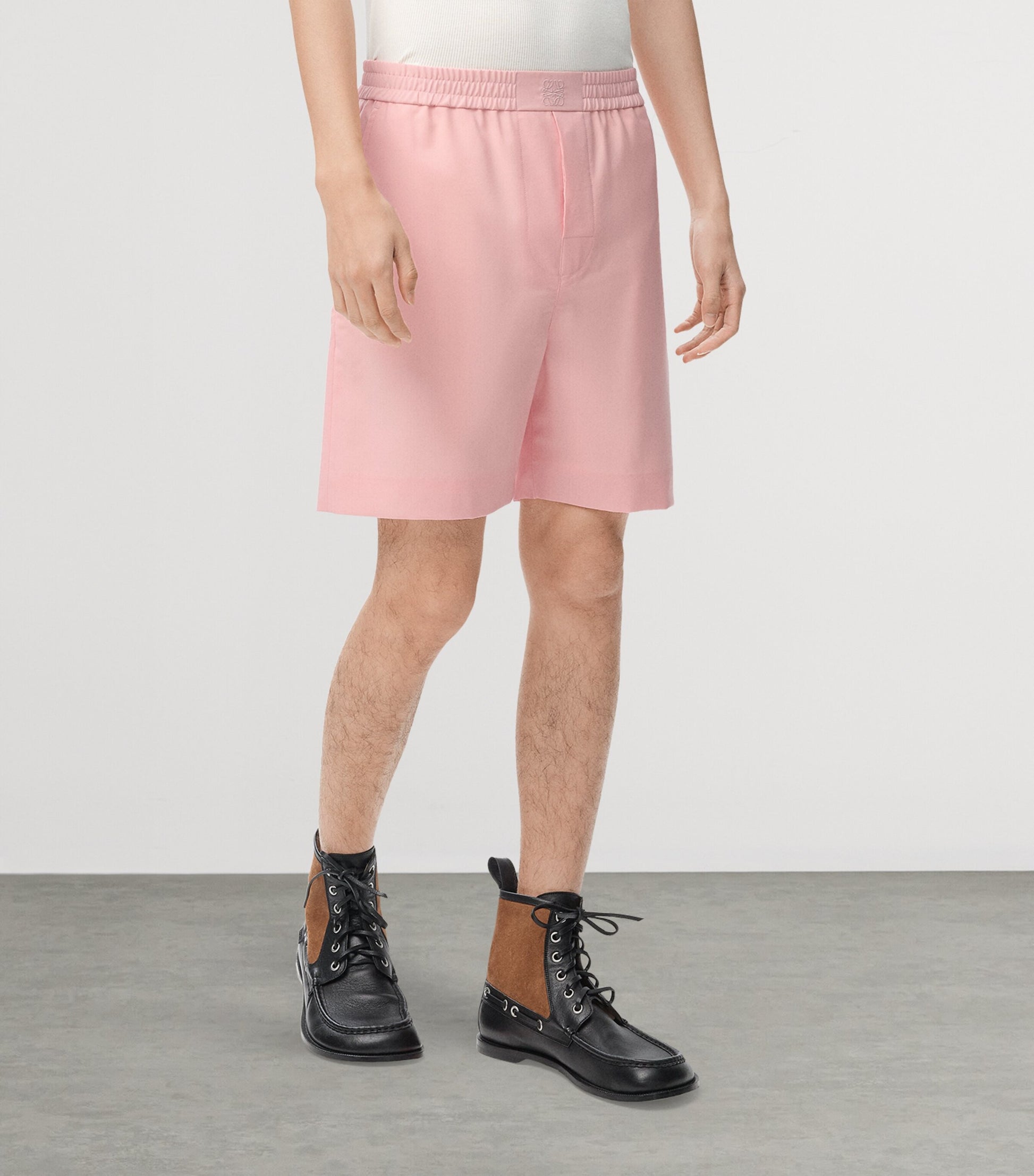 LOEWE Wool-Blend Elasticated Shorts