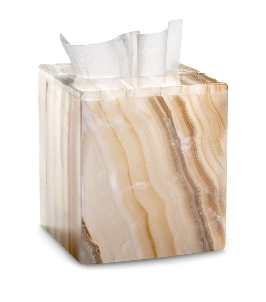 Labrazel Ambarino Onyx Tissue Box Cover