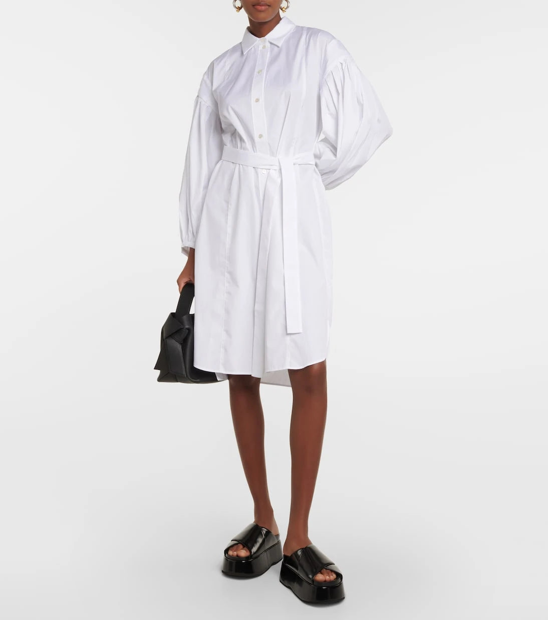 Joseph - Cotton poplin midi dress