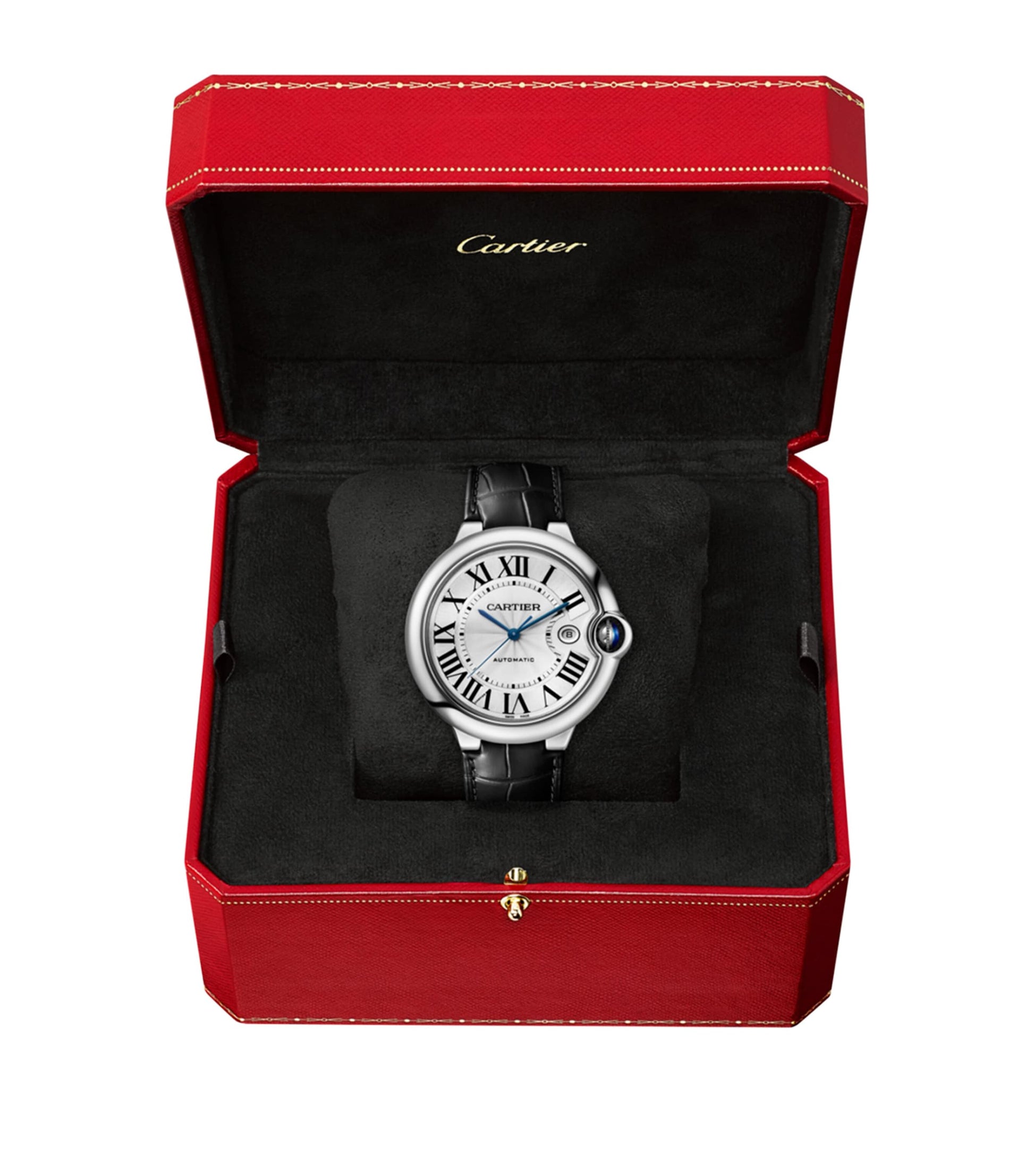 Stainless Steel Ballon Bleu de Cartier Watch 42mm