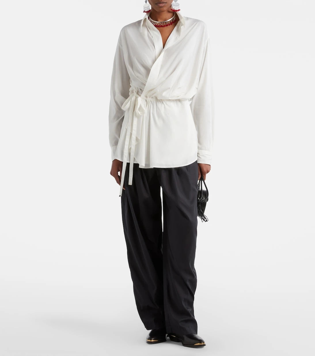 Isabel Marant - Keren satin blouse