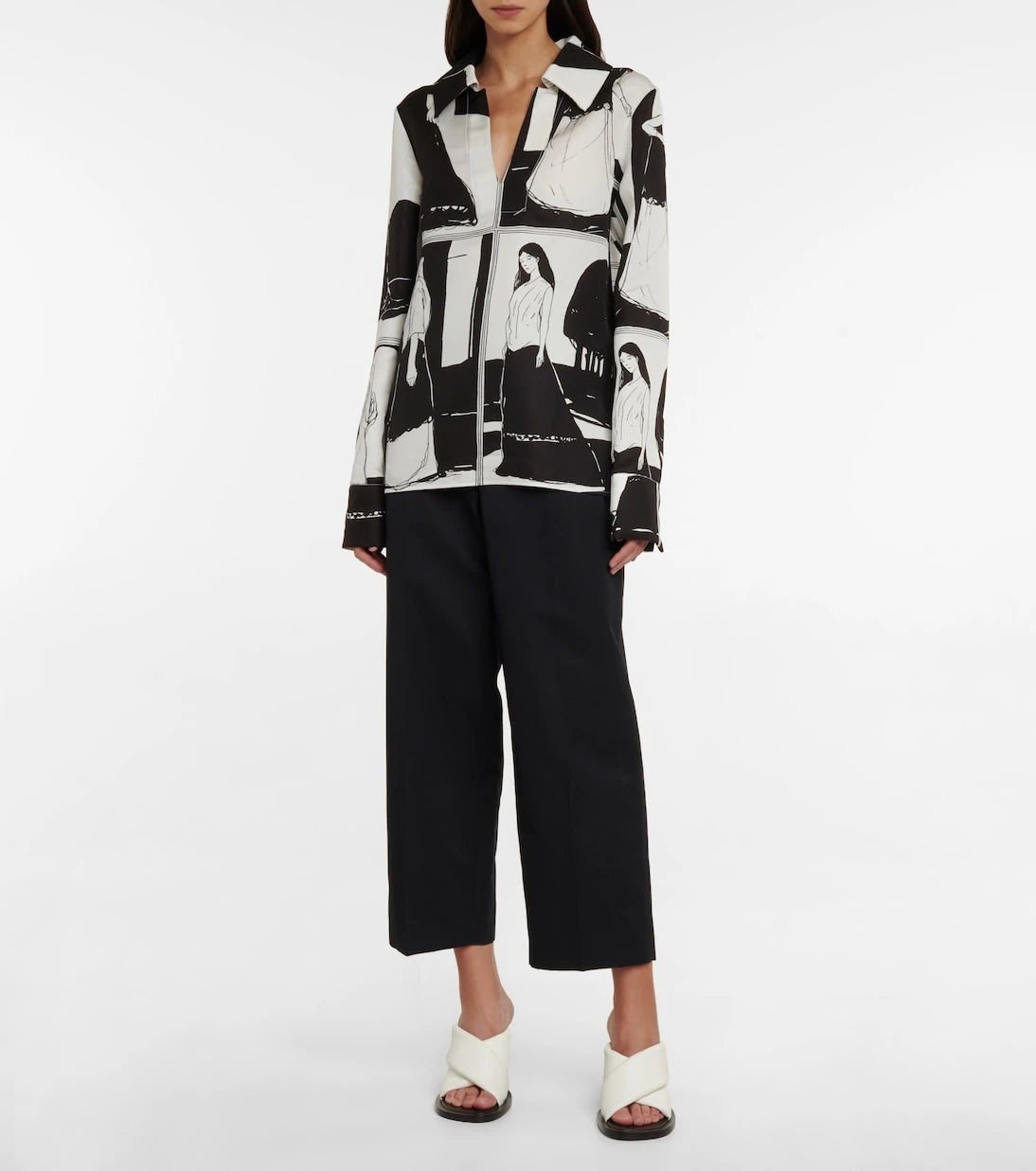 Jil Sander - Printed shirt