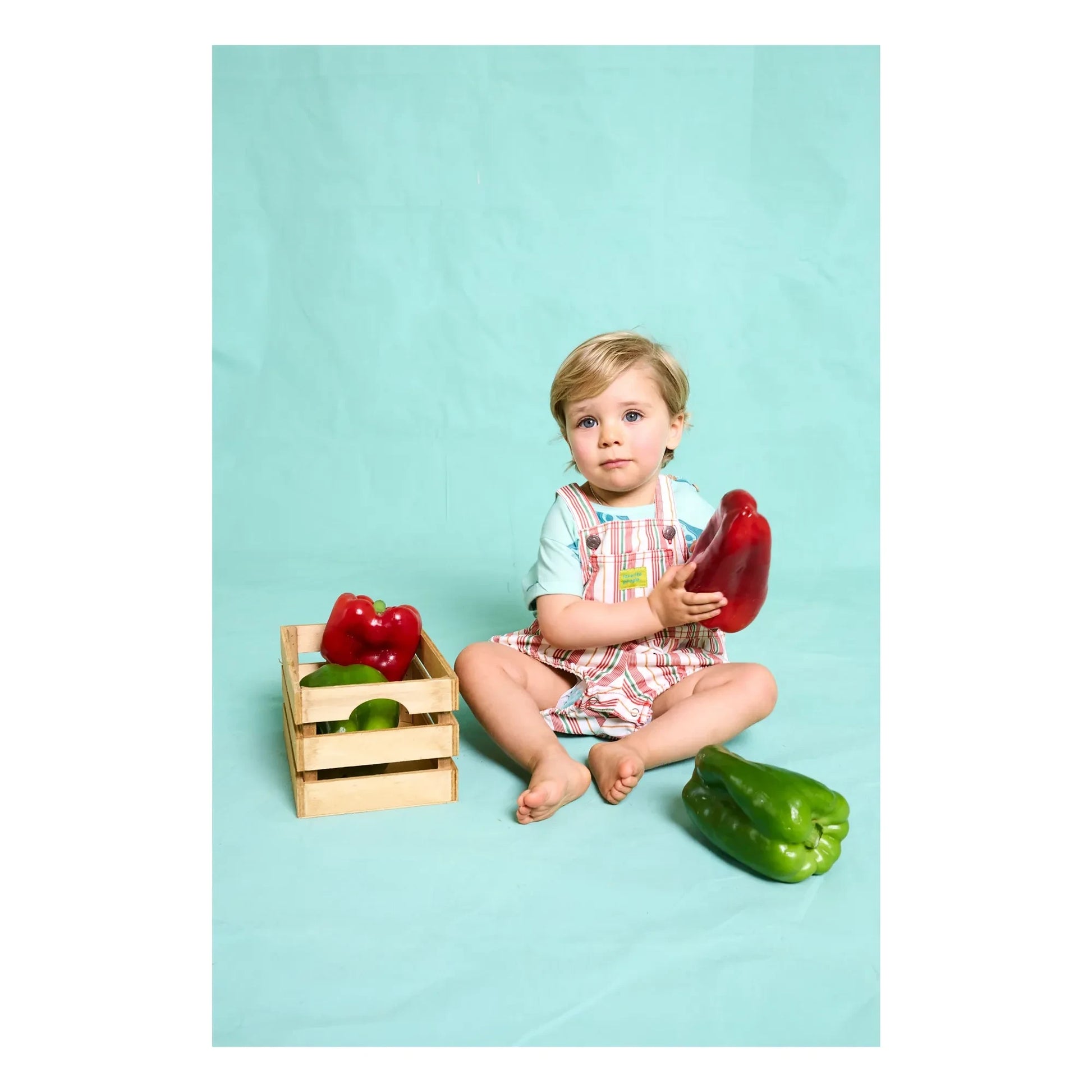 Favorite People - Lasagna Striped romper | Pink
