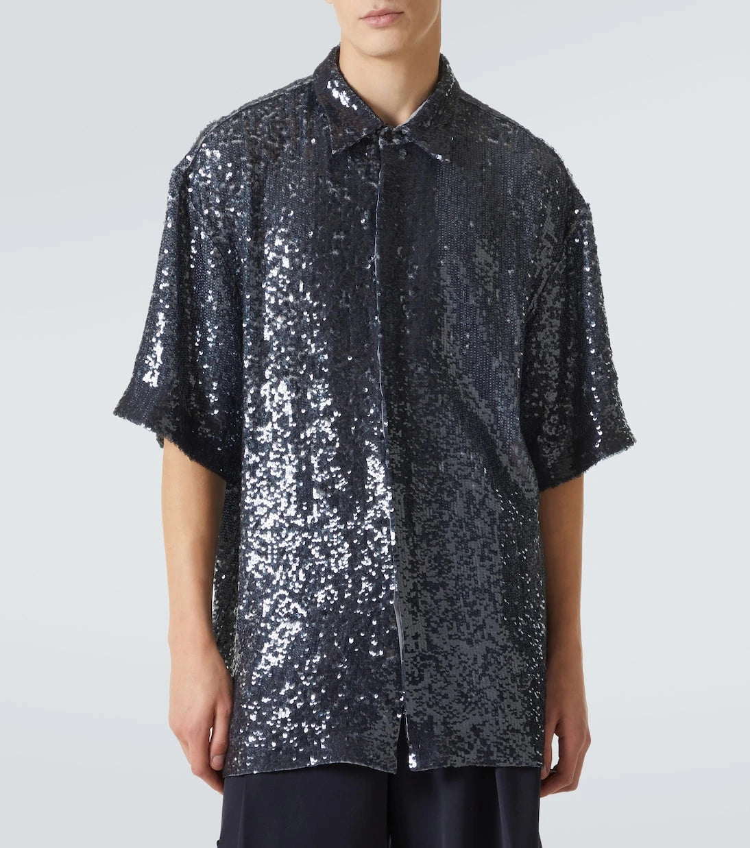 Dries Van Noten - Sequined shirt