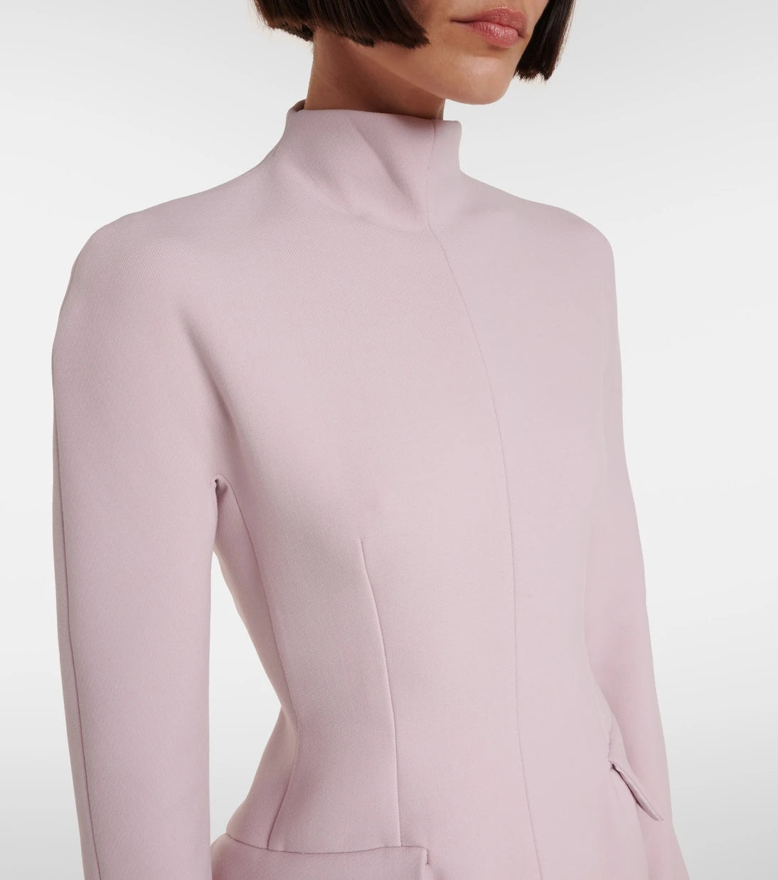 Sportmax - Tefrite crêpe minidress