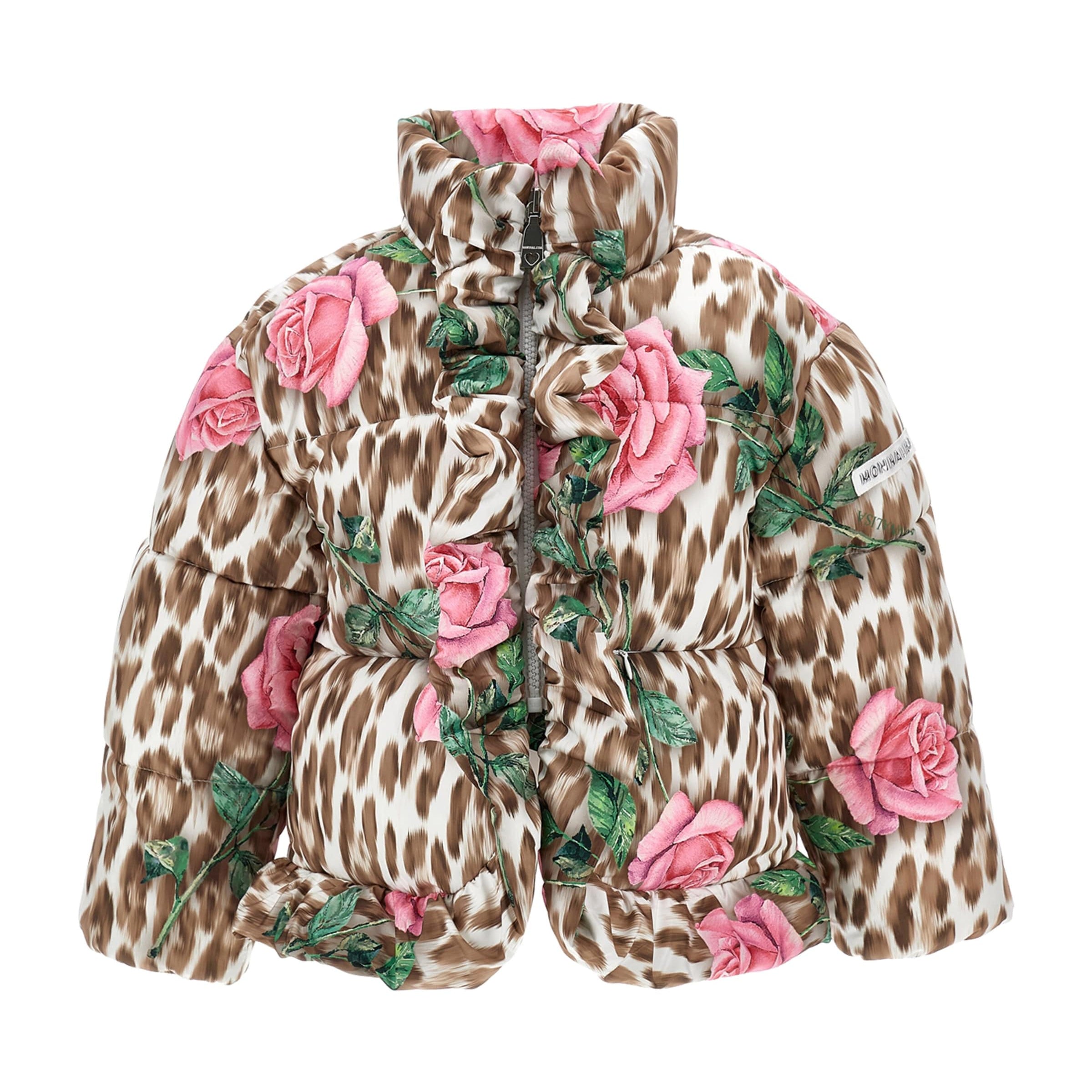 Ruffled Printed Jacket (8-11 Years)