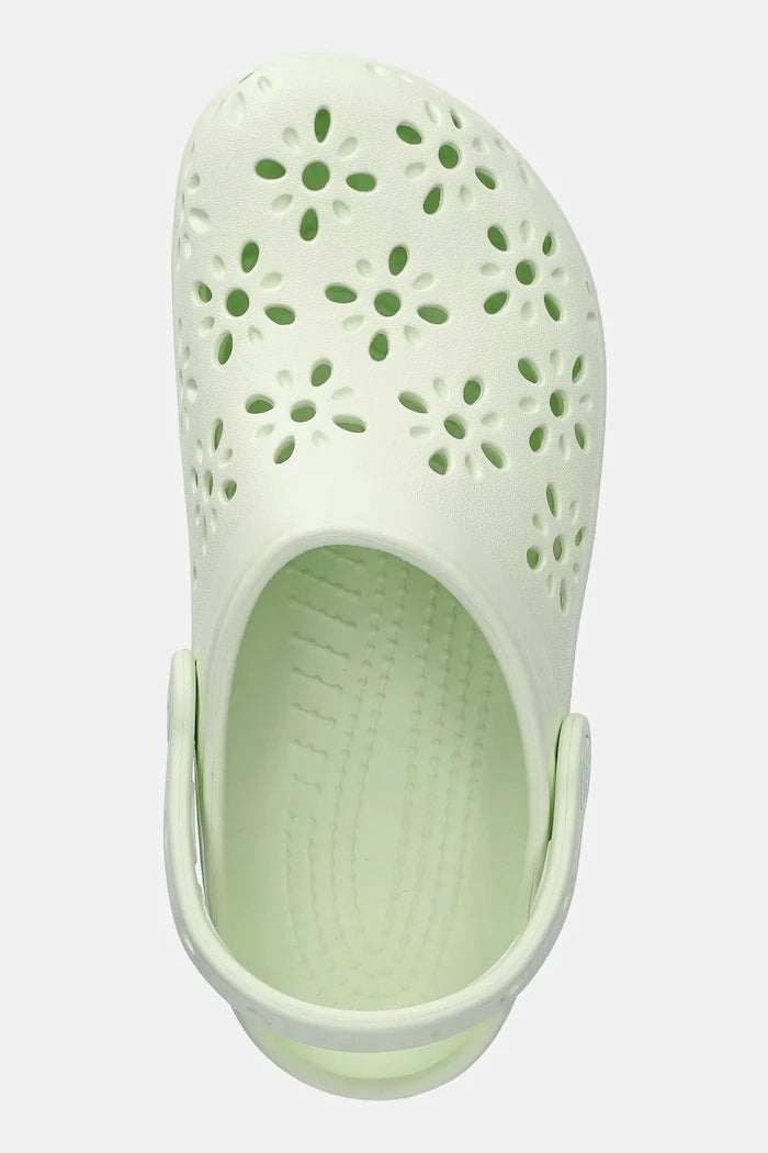 Crocs CLASSIC FLORAL CUT OUT CLOG KIDS