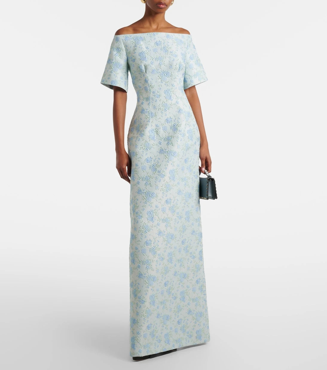Markarian - Gilda floral brocade gown