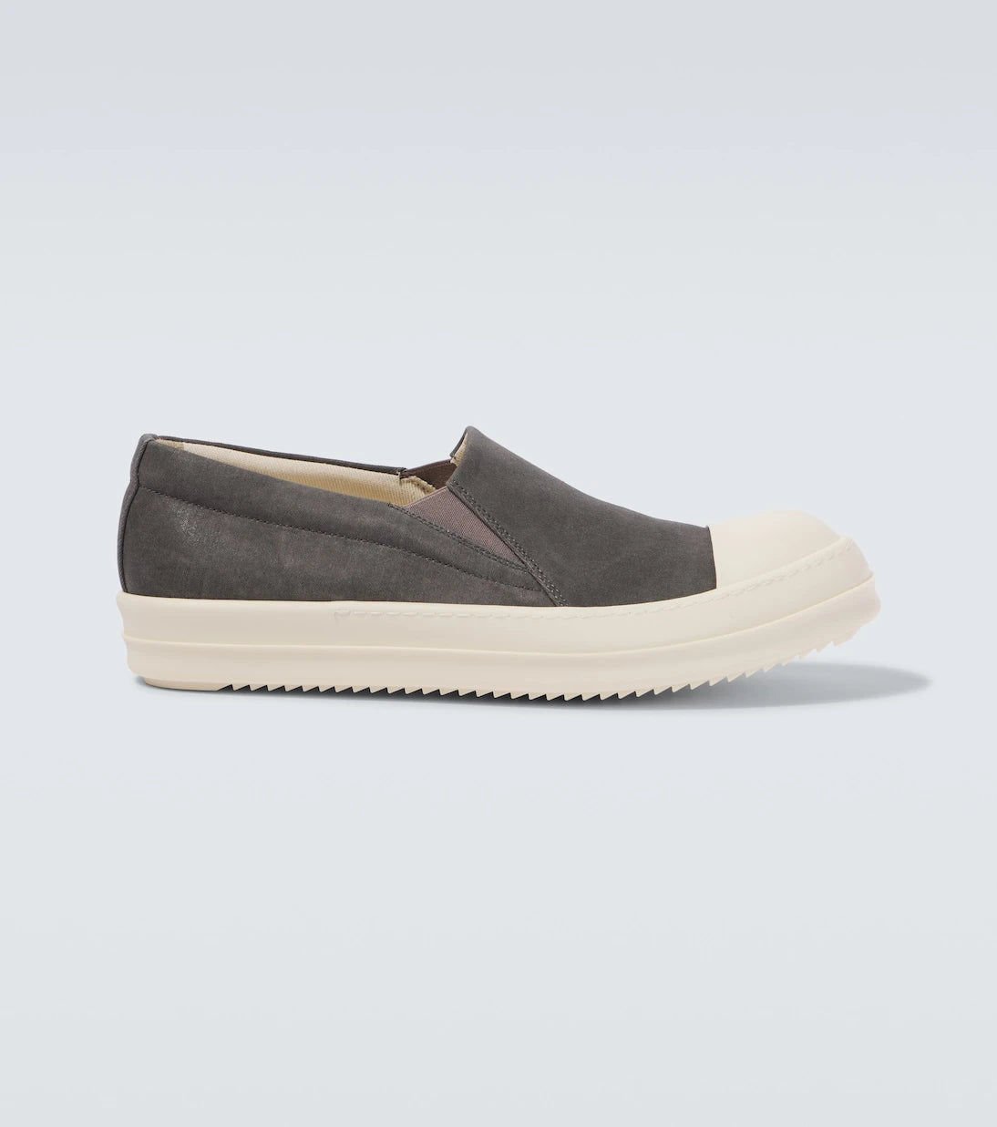 Rick Owens - Boat denim slip-on sneakers