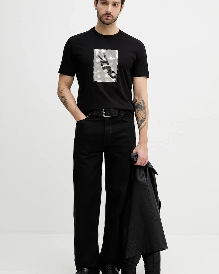Pamuklu Tişört Armani Exchange