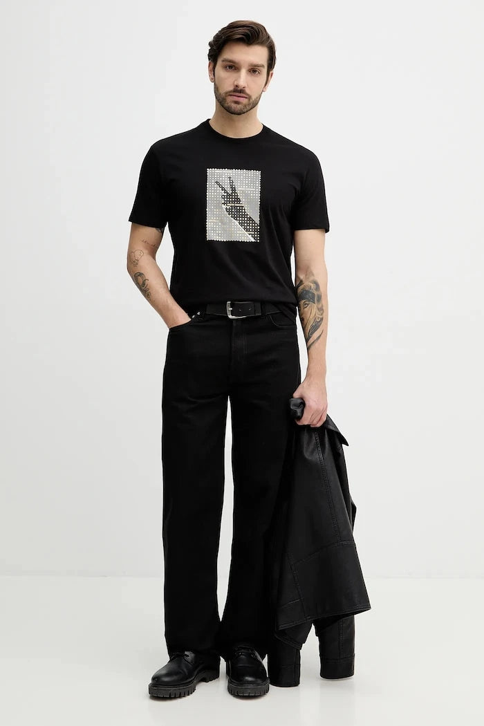 Памучна тениска Armani Exchange