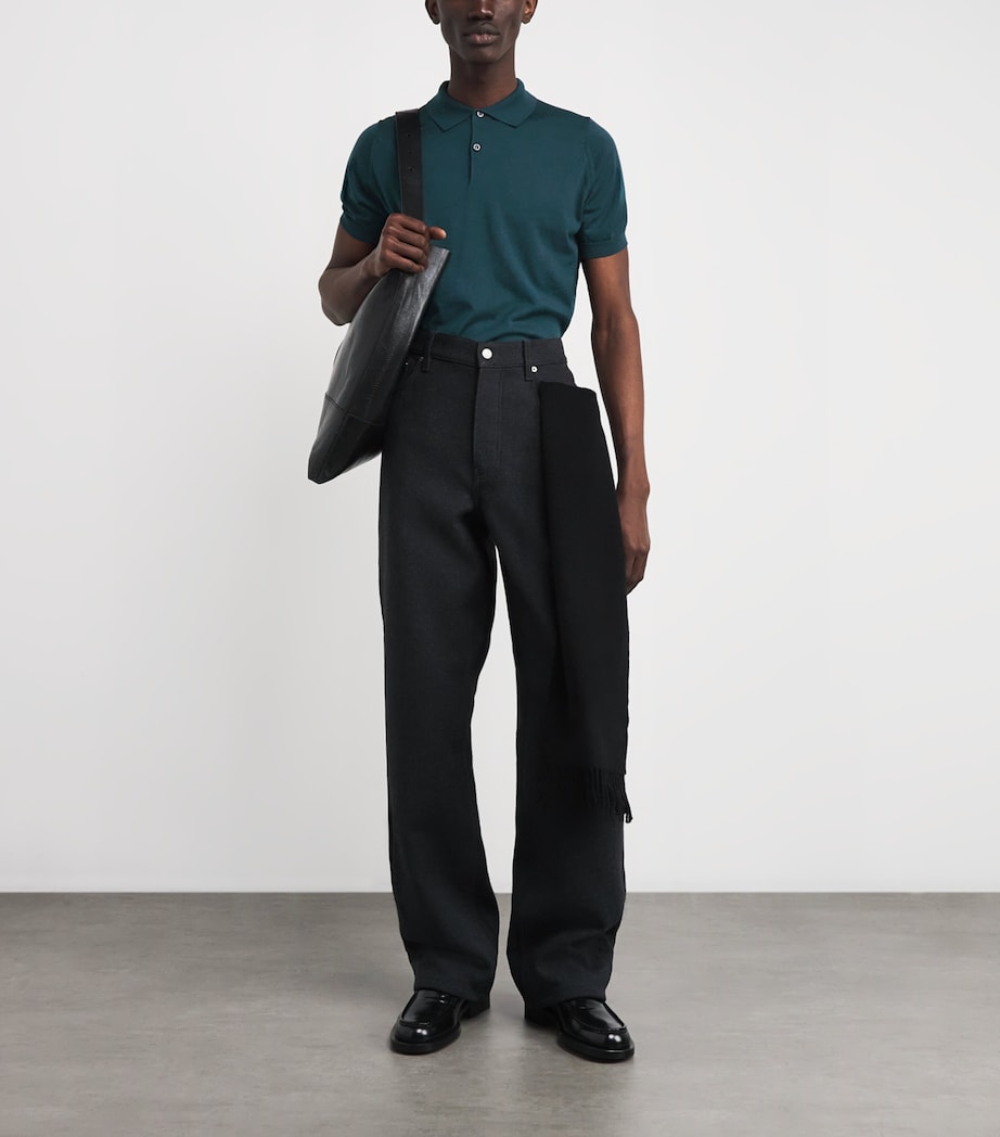 John Smedley Merino Wool Payton Polo Shirt