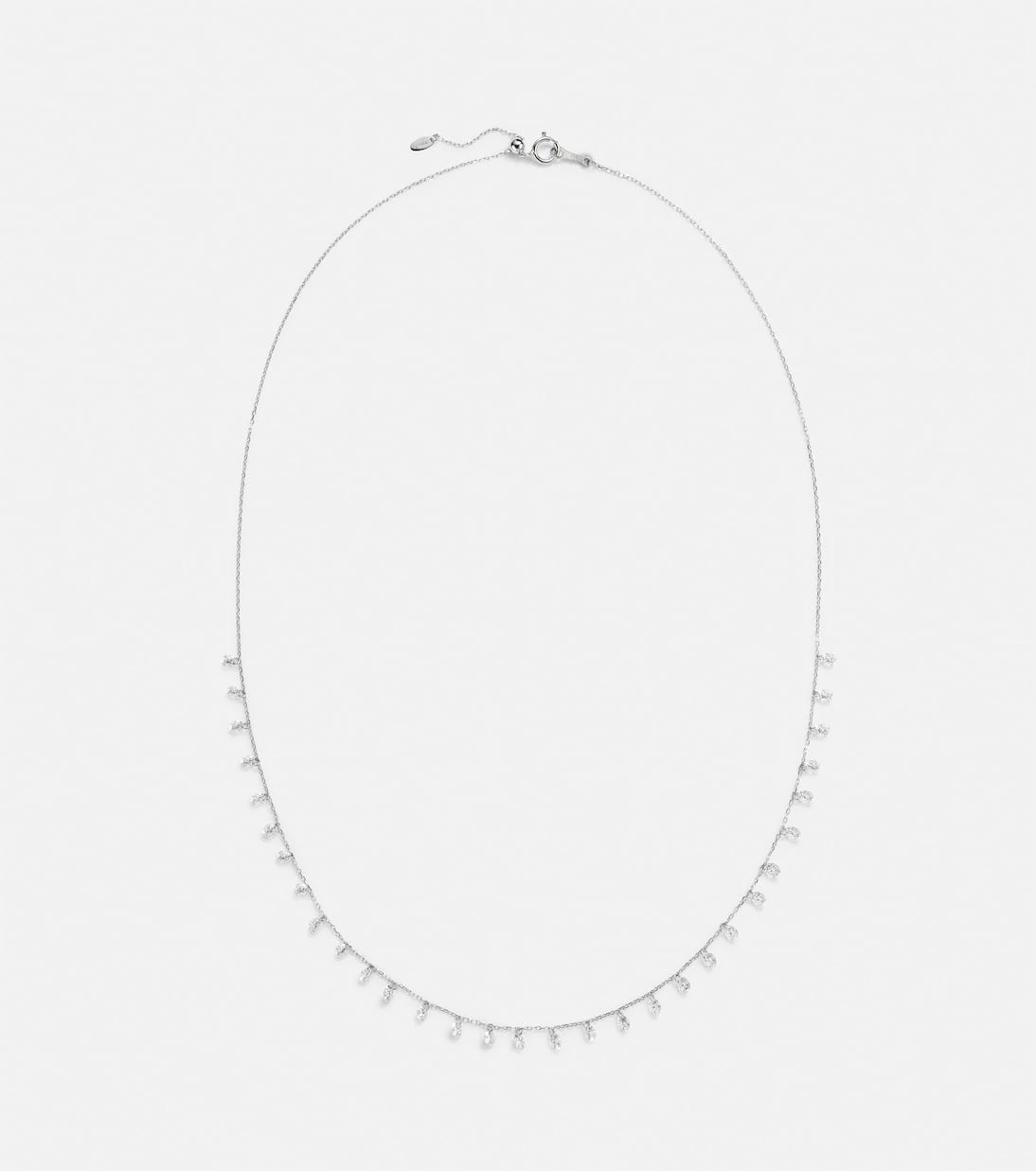Persée - Danaé 18kt white gold necklace with diamonds