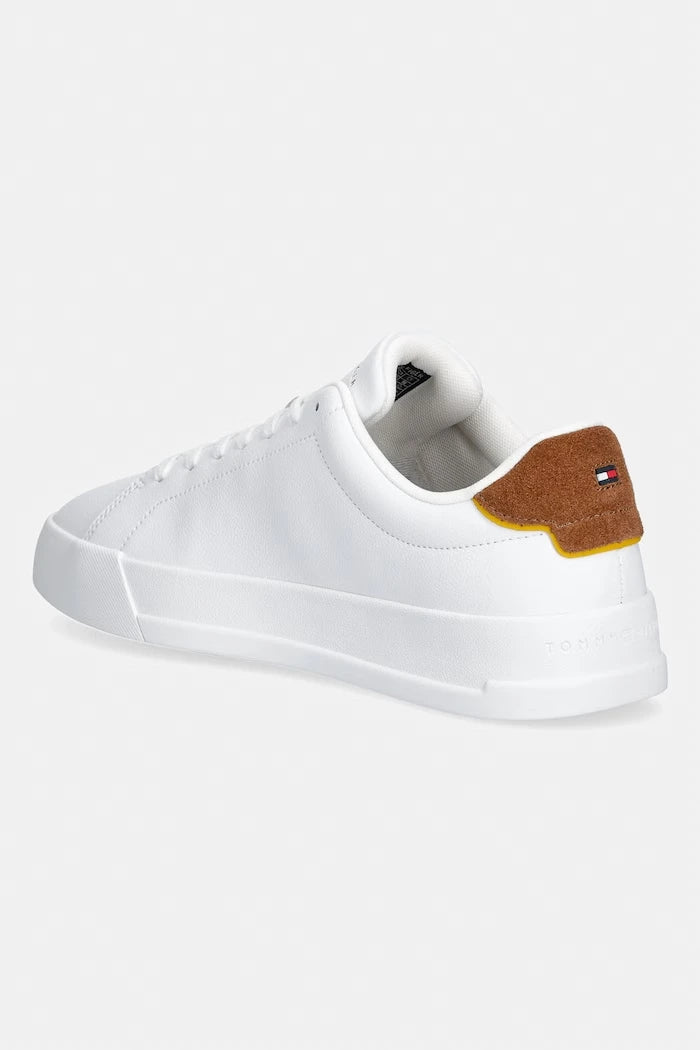 Tommy Hilfiger TH COURT LTH DETAIL Erkek Deri Spor Ayakkabı