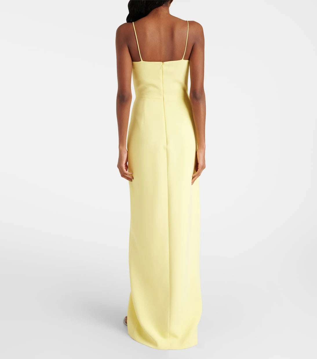 David Koma - Side-slit corset gown