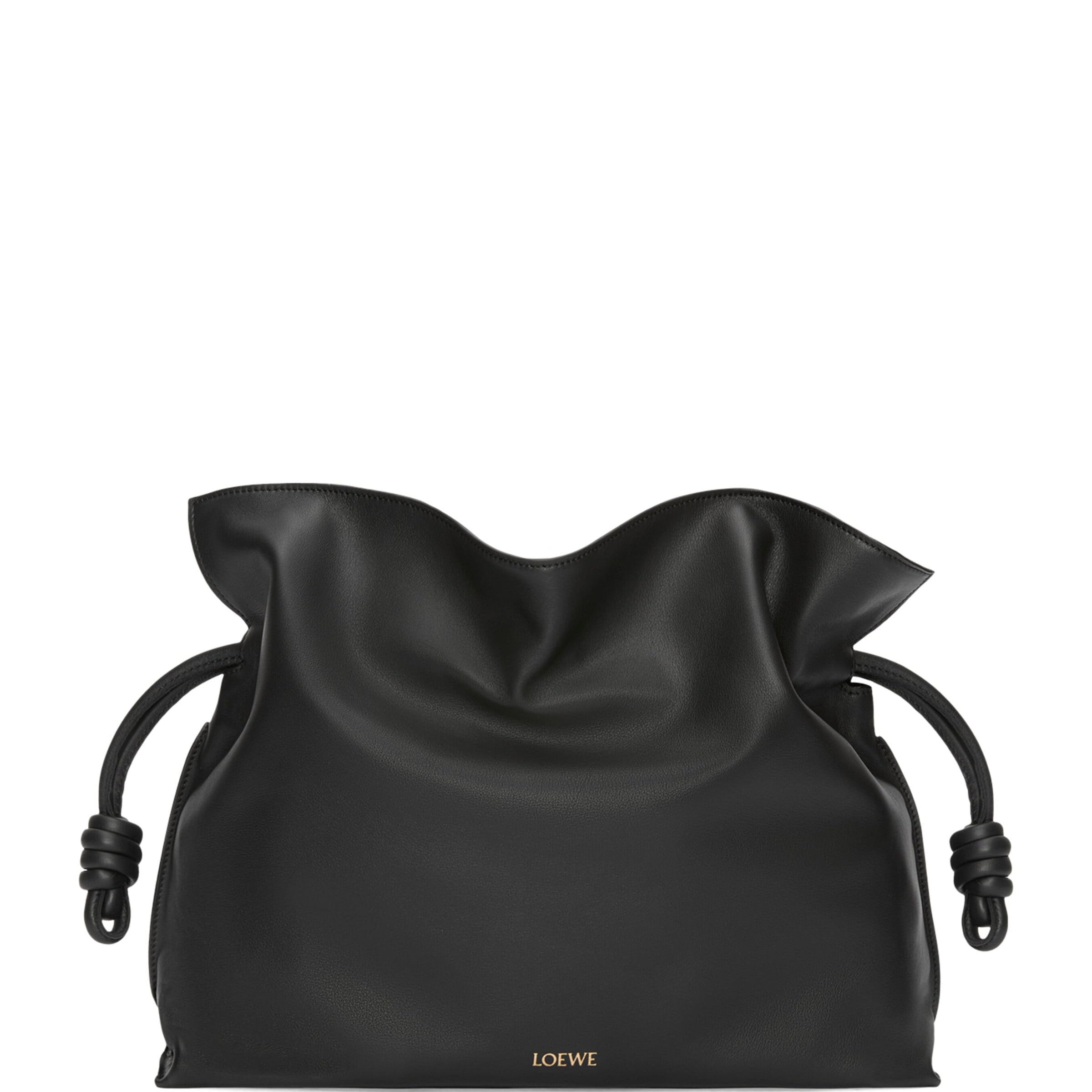 LOEWE Black Large Flamenco Purse