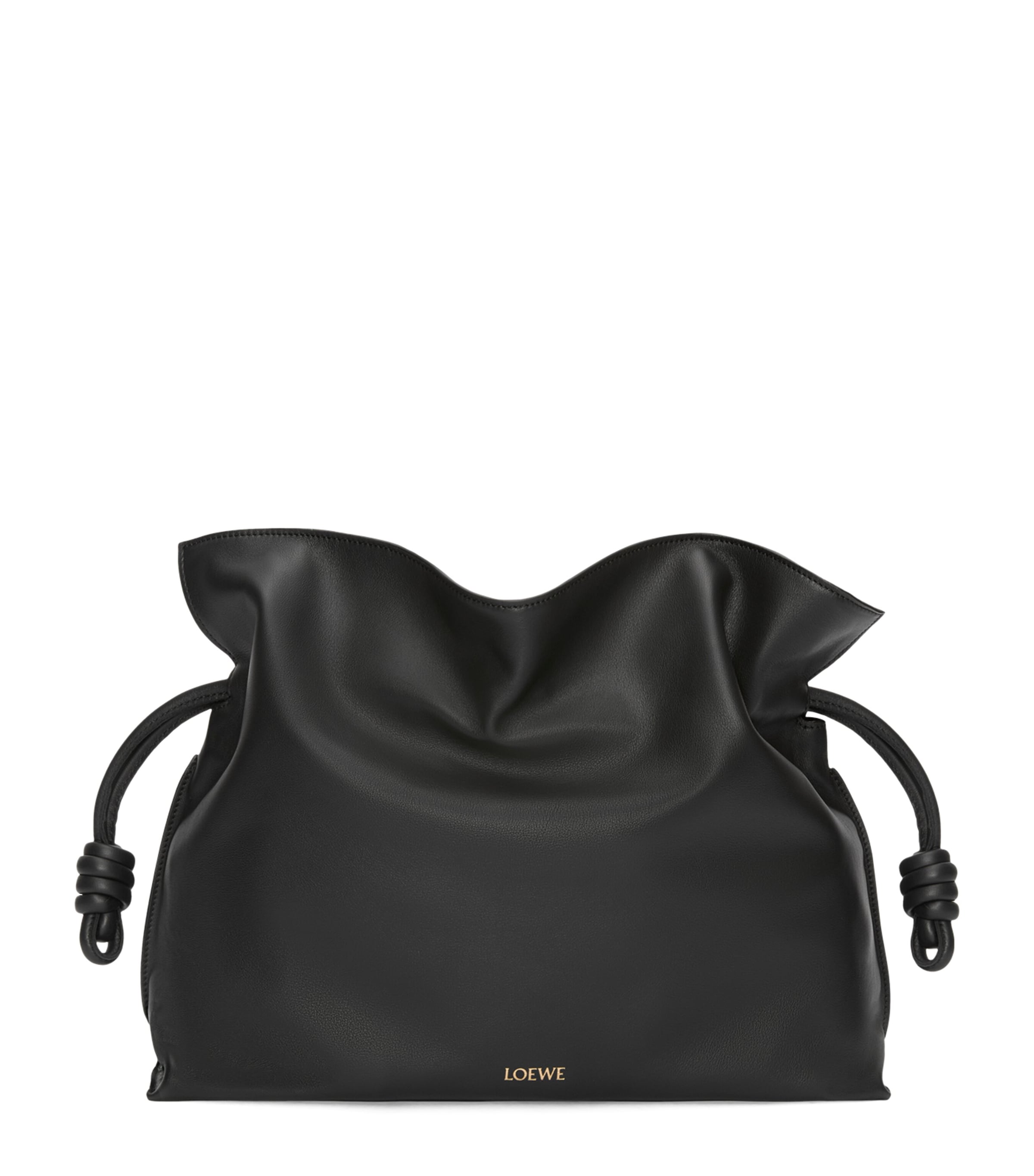 LOEWE Black Large Flamenco Purse