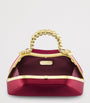Red x Geraldine Guyot Mini Satin Serpentine Top-Handle Bag