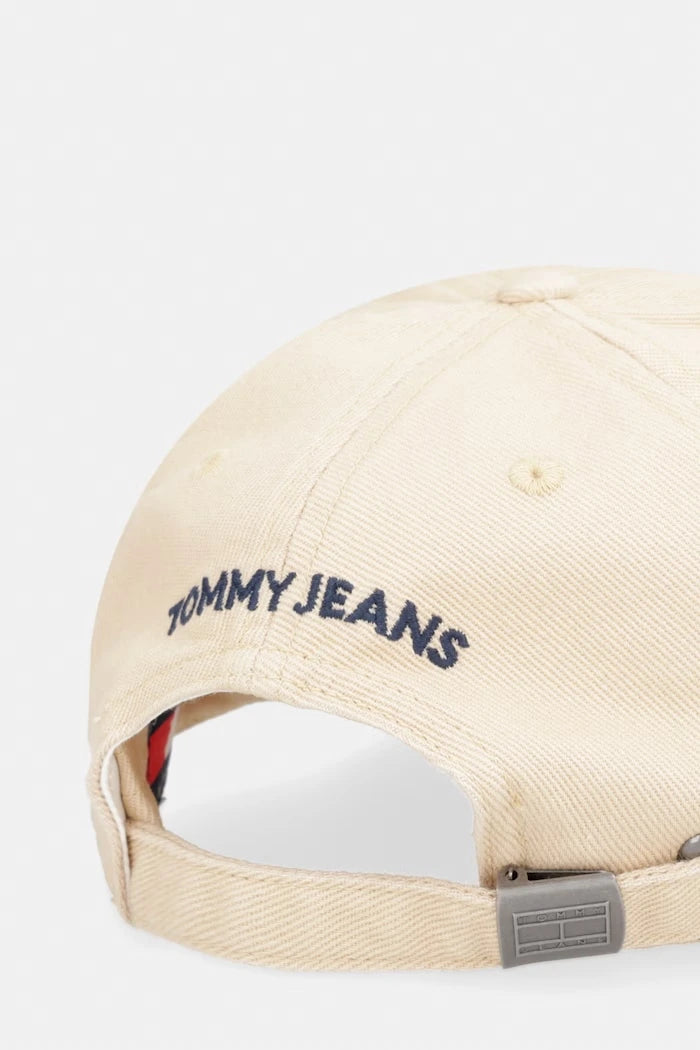 Tommy Jeans erkek pamuklu бейзбол şapkası