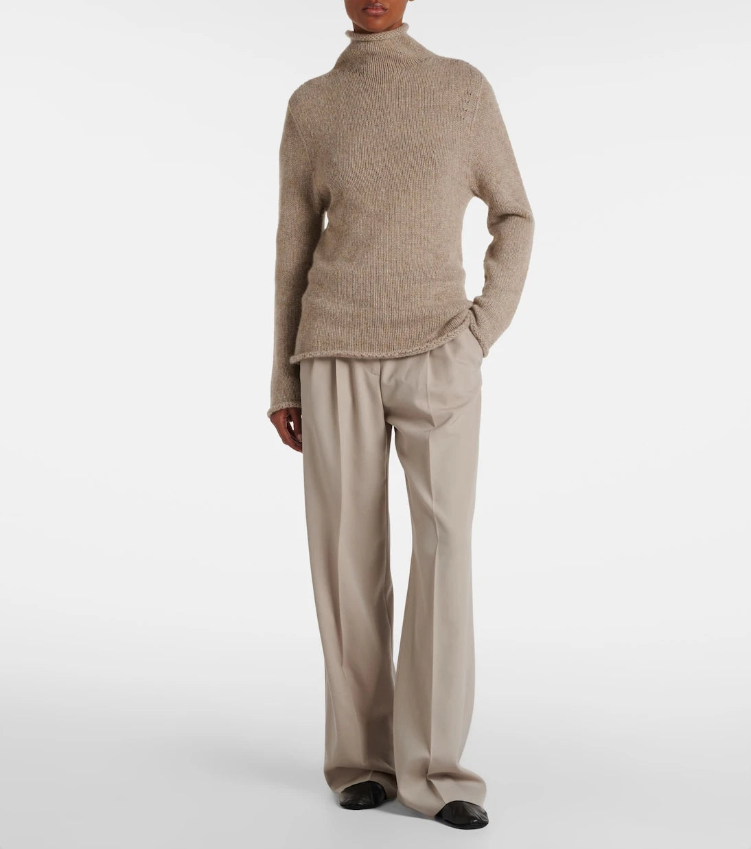 The Row - Mariam cashmere turtleneck sweater
