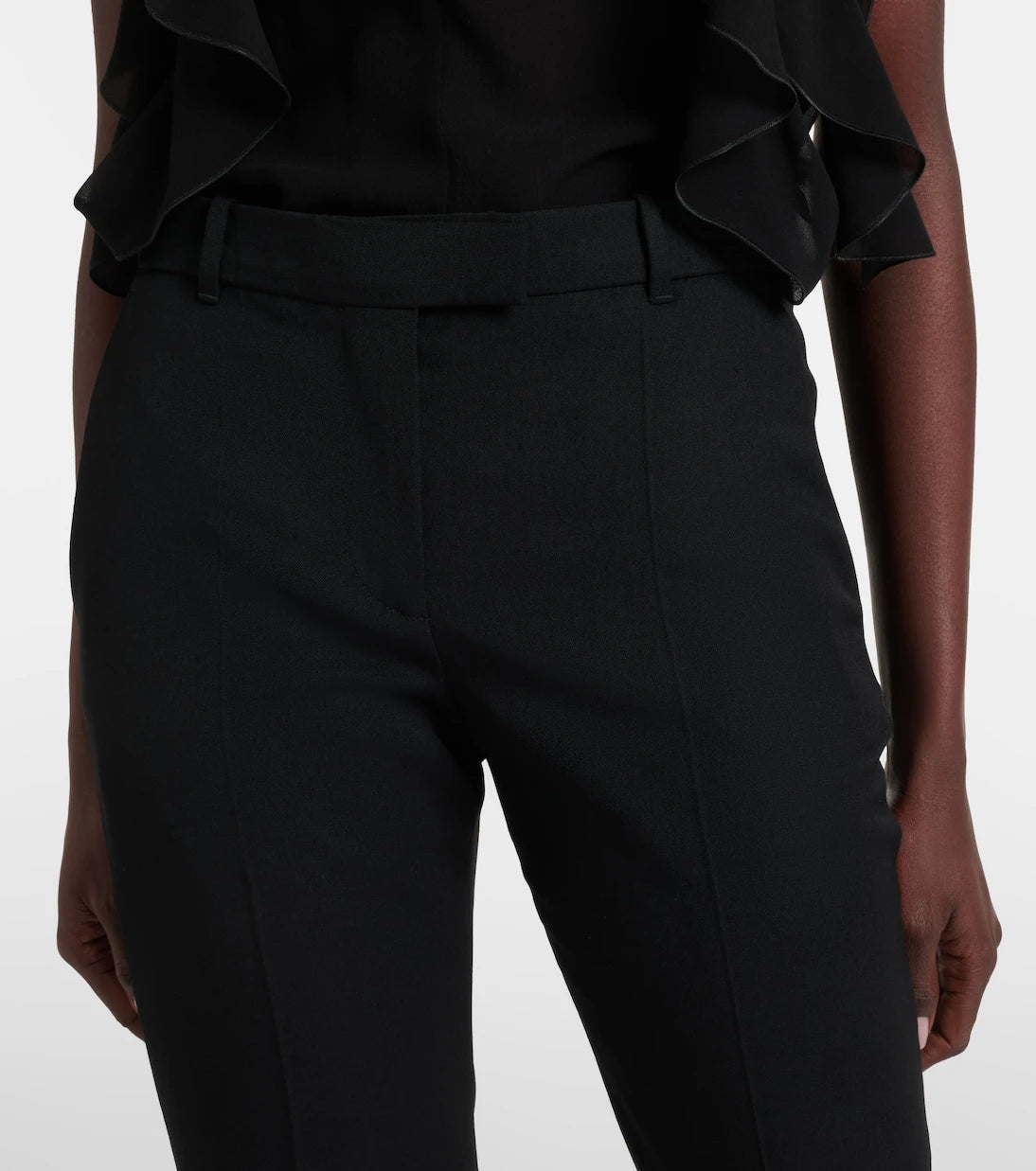 McQueen - Wool straight pants