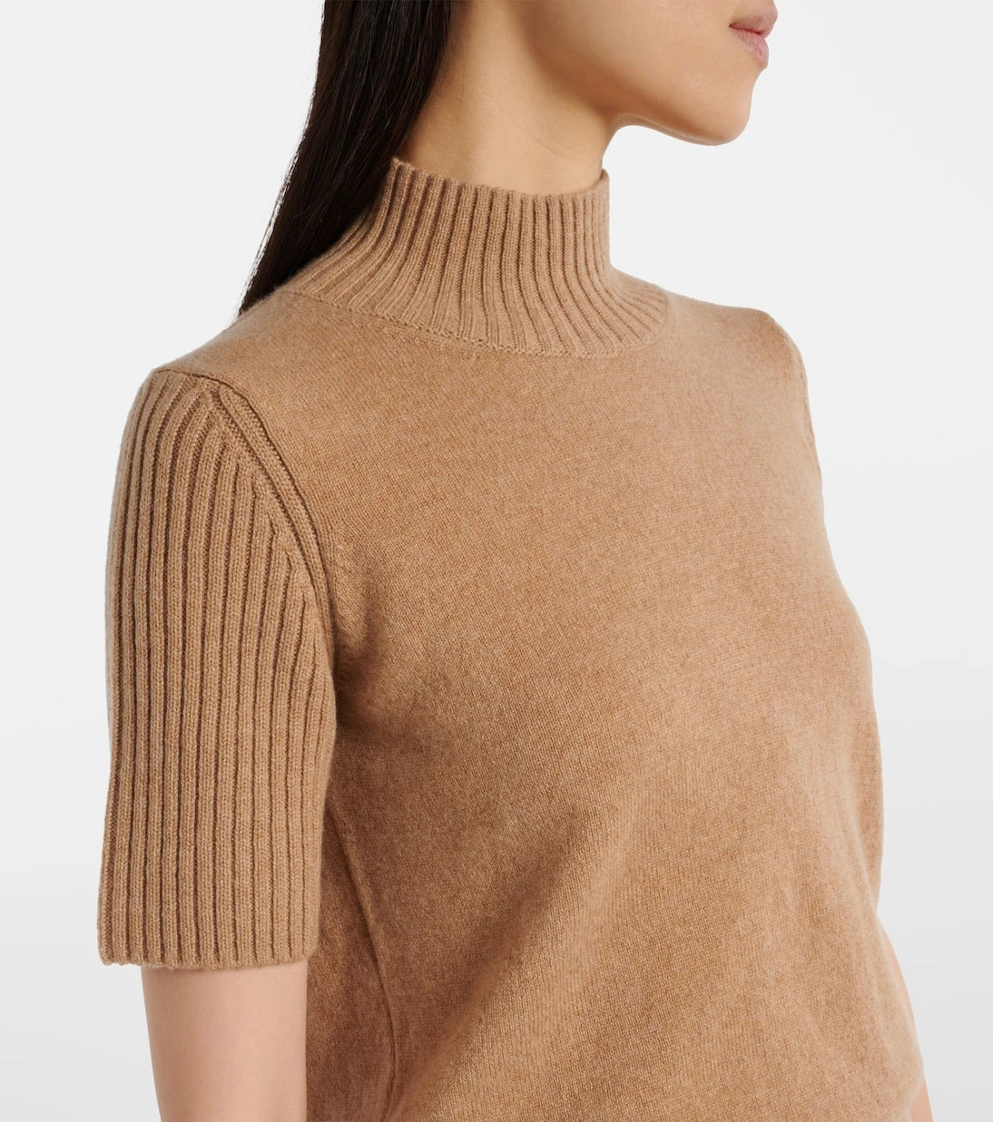 Khaite - Cecil high-neck cashmere top