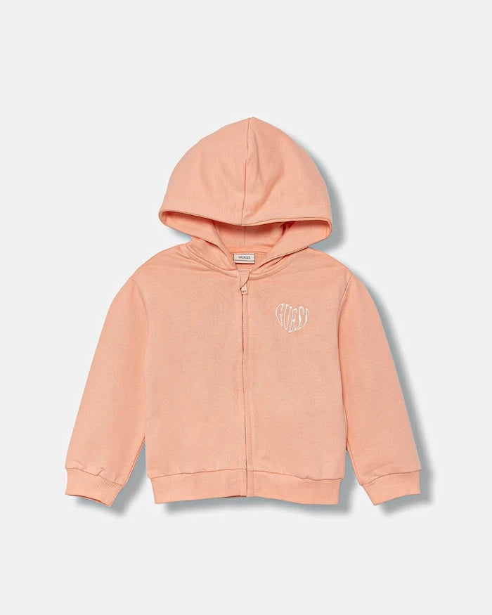 Çocuk pamuklu sweatshirt Guess