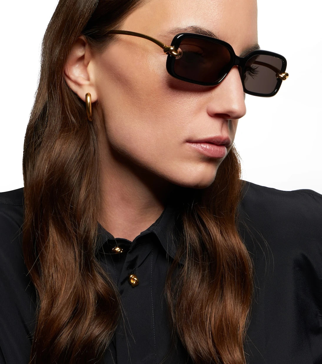 Bottega Veneta - Knot aviator sunglasses