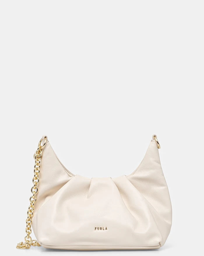 Furla чанта crossbody дамска от кожа Delia Mini Shoulder