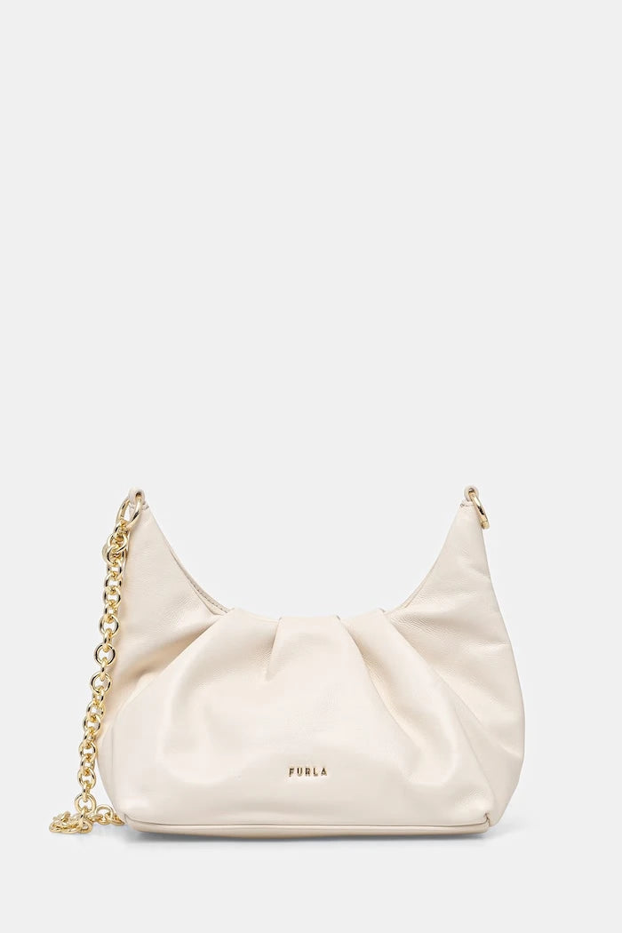Furla чанта crossbody дамска от кожа Delia Mini Shoulder