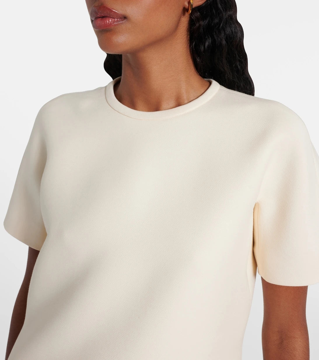Loro Piana - Irina wool and silk T-shirt