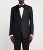 Brioni Black Silk Jacquard Virgilio Tuxedo Jacket