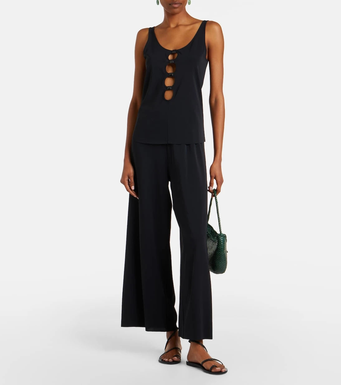Eres - Zelie jersey wide-leg pants