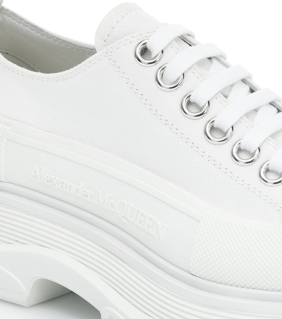 McQueen - Tread Slick canvas sneakers