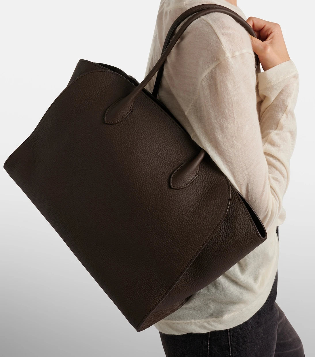 The Row - Marlo 14 leather tote bag