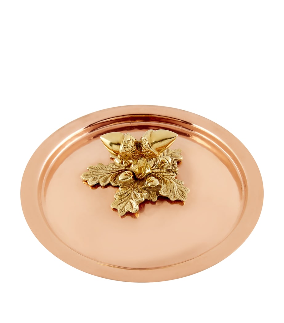 Historia Hammered Copper Saucepan with Lid (16cm)