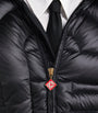 Casablanca Black Down Monogram Puffer Jacket